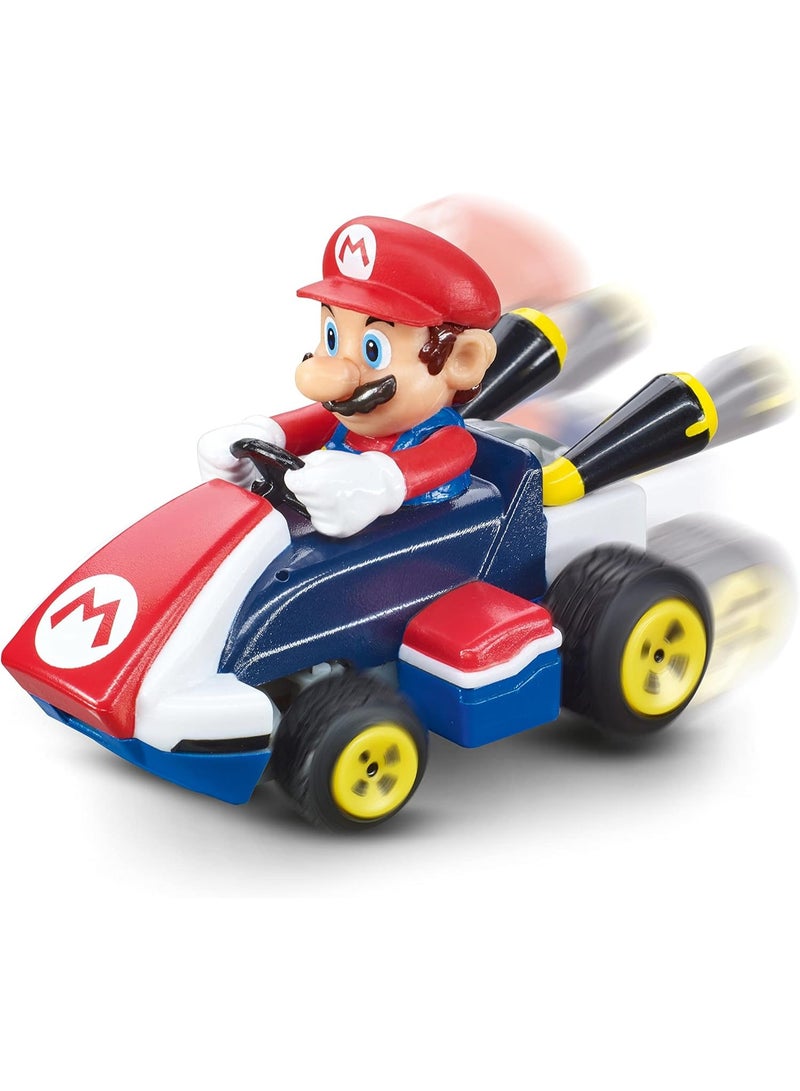 Carrera RC Vehicle Mario Kart Tabletop Racing Set | RC Karts by Mario & Luigi - 6.2 cm with 2.4 GHz Control, Track Elements & Decoration | Up to 5 km/h | For Children from 6 Years - Ready to Run - Image 3